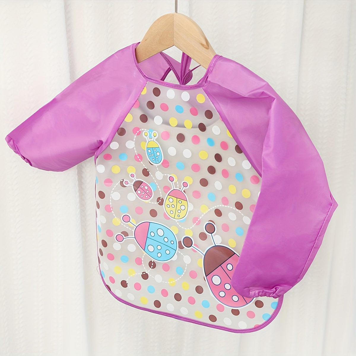 Baby Bibs Waterproof for Boys and Girls Spring Autumn Polyester Fiber Adjustable