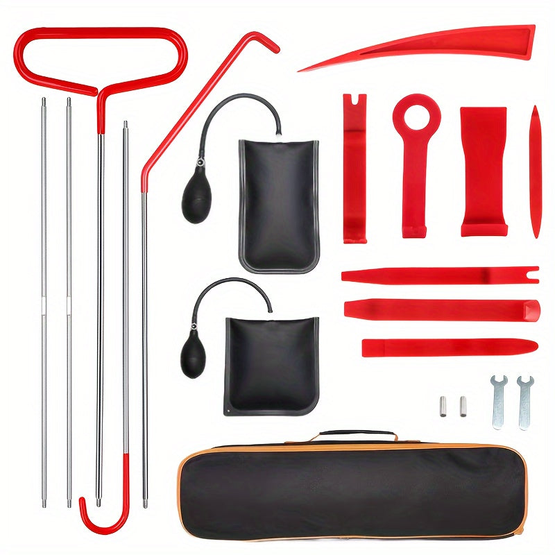 Portable Tire Repair Kit and Car Tool Set for Automotive Emergencies