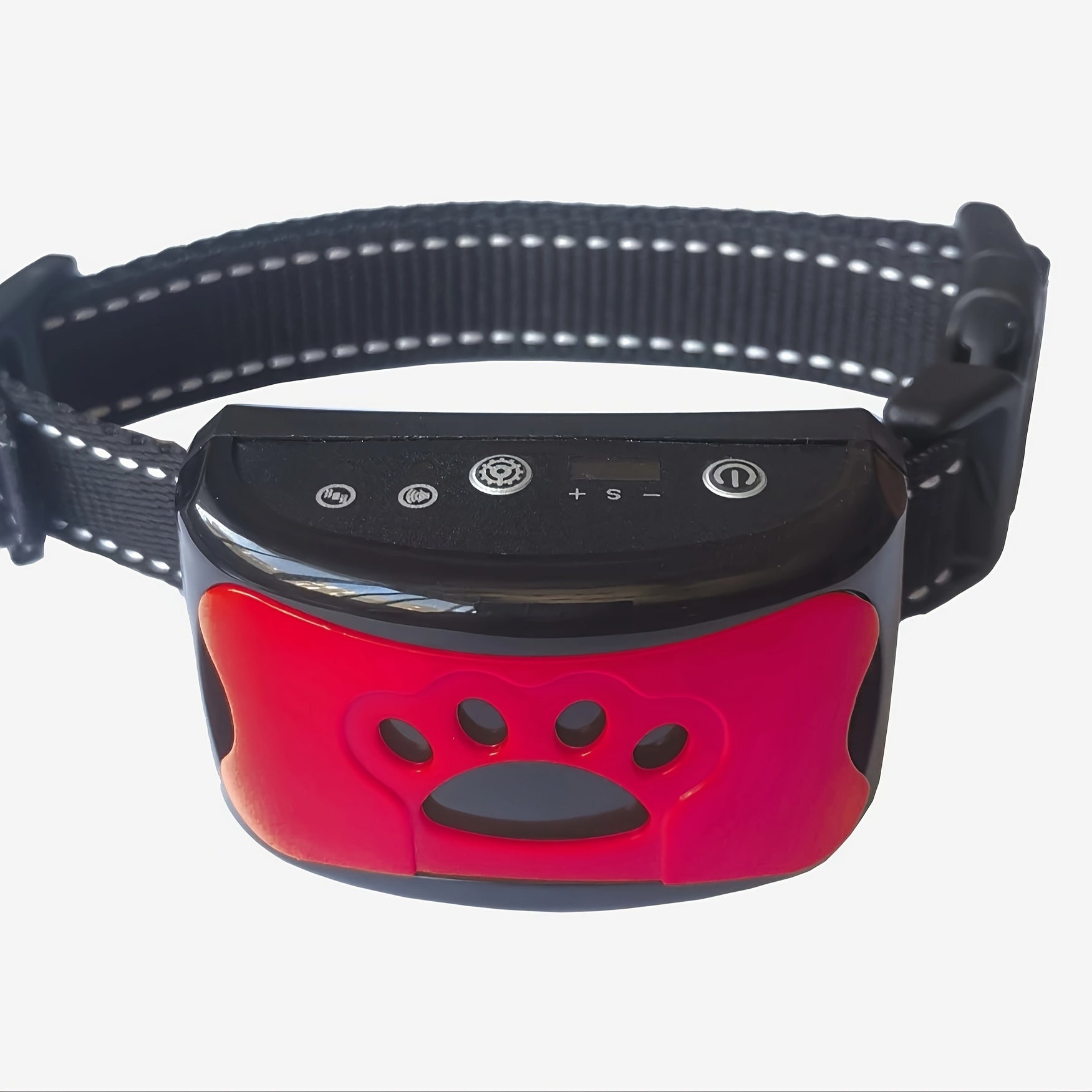 Rechargeable Dog Bark Collar with Vibration Training Mode and Adjustable Sensitivity