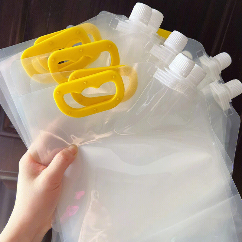 Bolsa de almacenamiento de grano transparente y reforzada a prueba de humedad