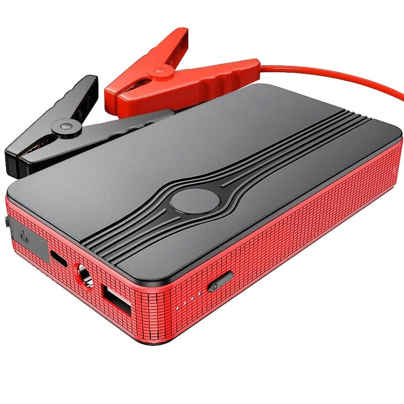 Portable Car Jump Starter Battery Pack with USB Charging and Rechargeable Lithium Polymer