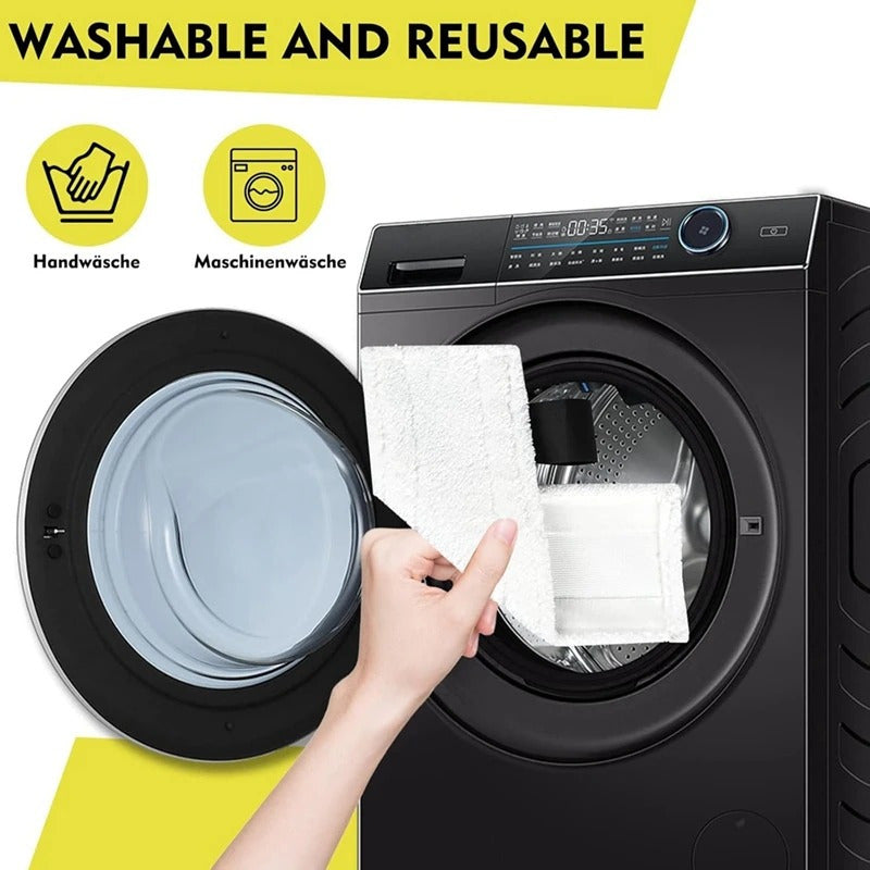 Karcher bug'latgich uchun qayta ishlatiladigan mikrofiber mato qo'shimchalari, Easyfix SC1, SC2, SC3, SC4, SC5 modellari - Easyfix tizimi bilan mos keladi, bug'latgich mopa padlari va pol tozalash uchun ideal