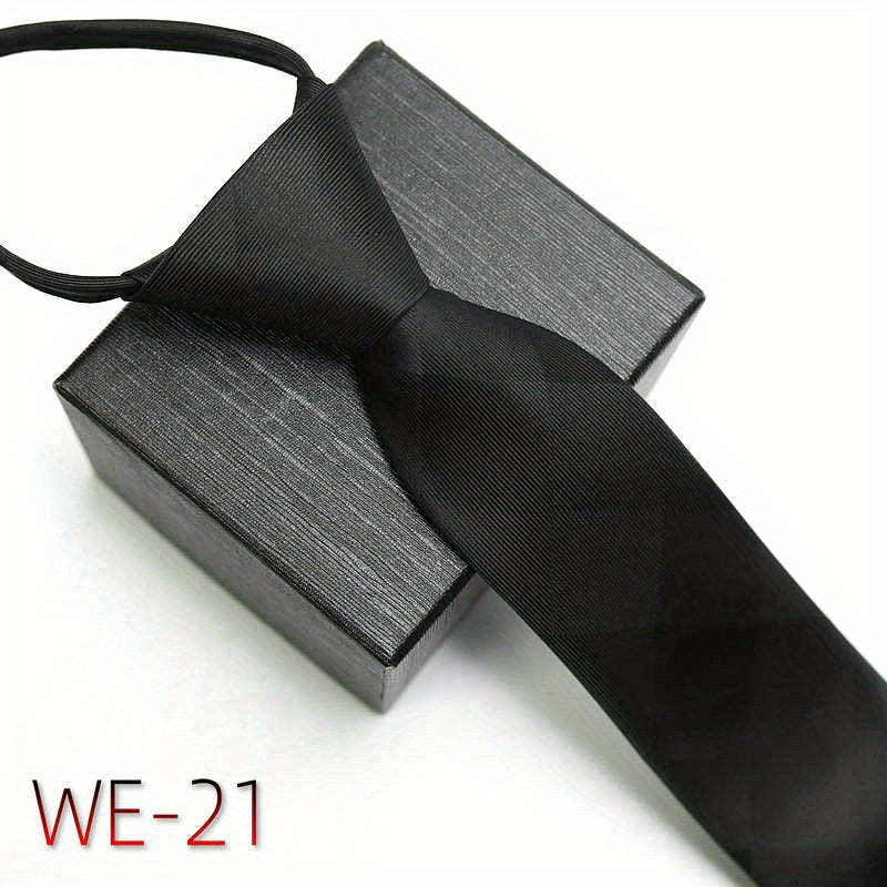 Men's Business Tie 7cm High-Density Striped Casual Formal Wedding Engagement