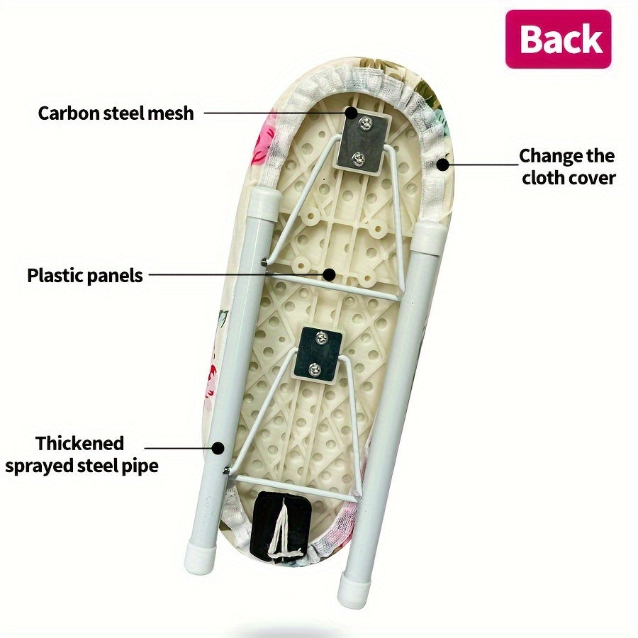 Mini Folding Sleeve Board with Cotton Cover for Shirts and Cuffs