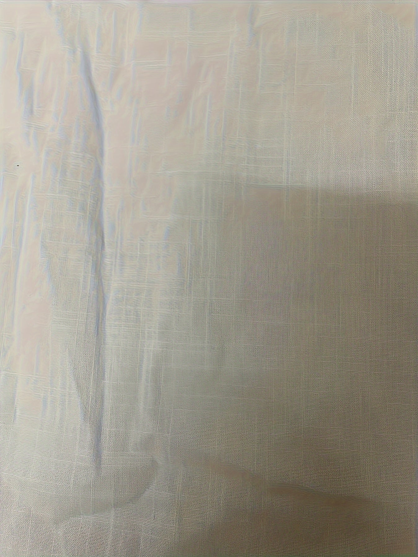 Men's Cotton Linen Blend Button-up Shirt with Chest Pocket Long Sleeve Casual