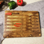 Teak Cutting Board for Kitchen, Durable Wooden Chopping Board for Cooking