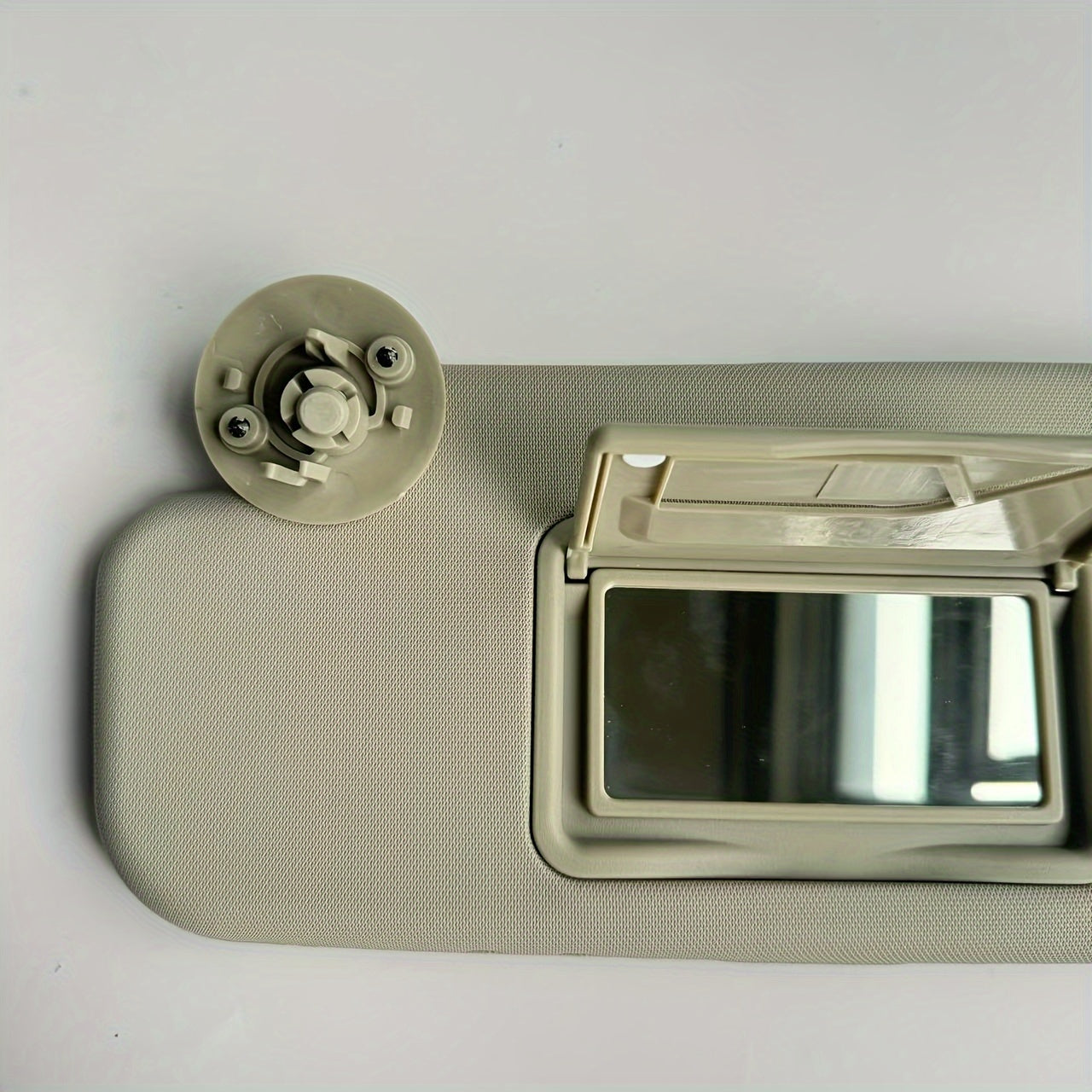 Left and Right Car Sun Visors Gray Durable ABS for Chevy Sonic Spark