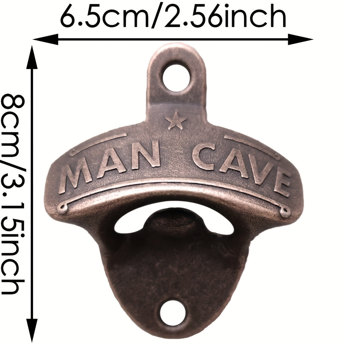Assorted Man Cave Beer Opener Sets Vintage Alloy Wall Mount for DIY Bars BBQs