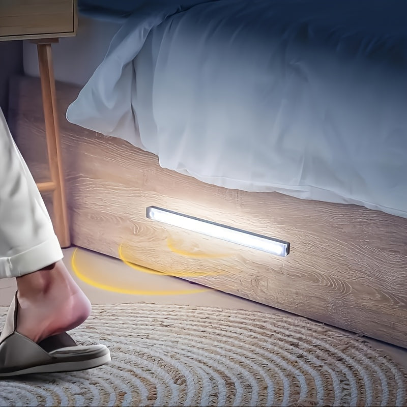 LED Human Sensing Light with Voice Control Ceiling Lamp Adjustable Brightness USB Rechargeable