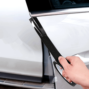 Car Door Sill Protector Sticker Anti-Scratch Kick Guard Pad 1pc