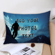 Personalized Photo Pillowcase for Valentine's Day Christmas Thanksgiving Pet Wedding Anniversary Climbing Gift