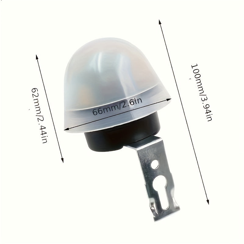 Photocell Light Switch Sensor 10A AC/DC Outdoor Auto Photo Control