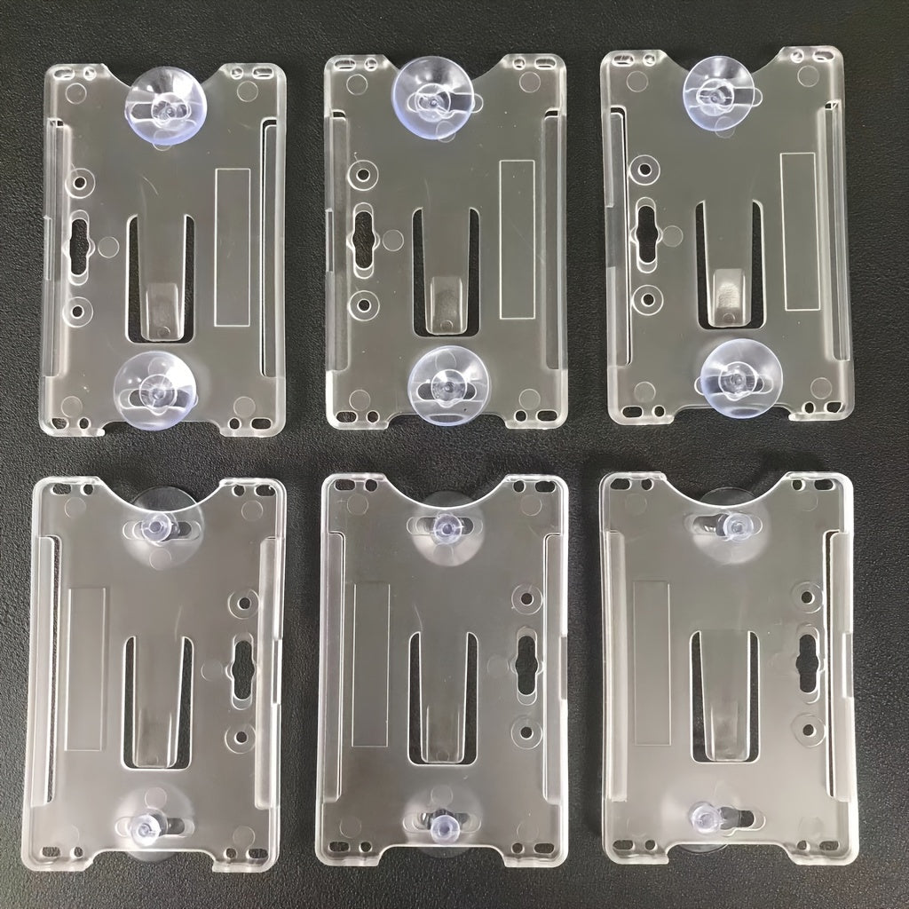 Car Windshield Card Holder Front Window RFID Security Gate Durable ID Organizer