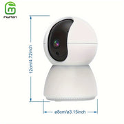 Indoor Security Camera 2K HD WiFi Pet Monitor with Pan Tilt Zoom Motion Alerts USB Storage