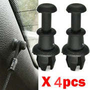 4pcs Car Trunk Lanyard Fixing Clips Parcel Shelf Cord Fastener Pegs
