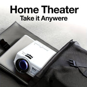 Multimedia Projector with WiFi 1080P Support Portable Home Theater