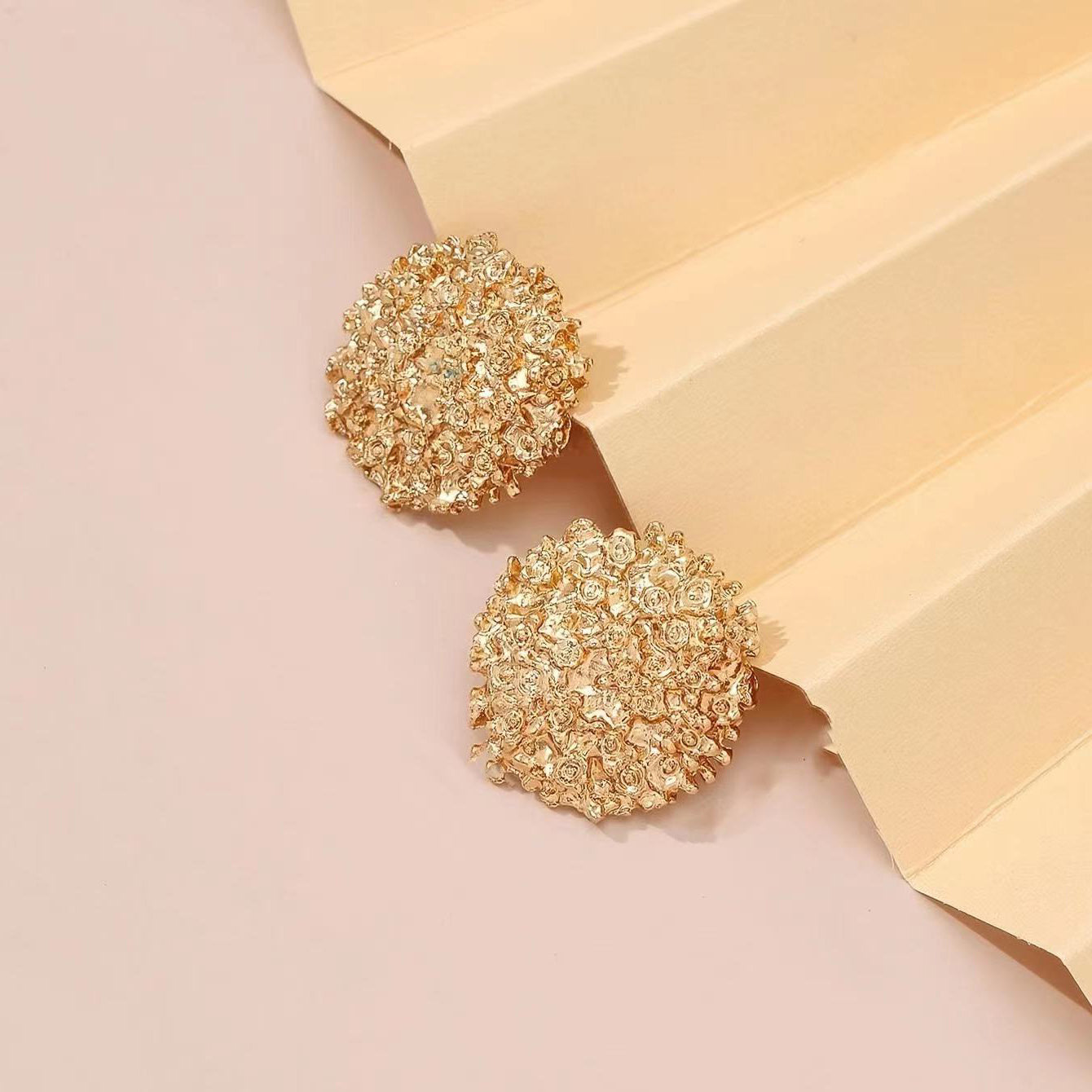 Women's Geometric Round Stud Earrings for Parties Travel Gift Set