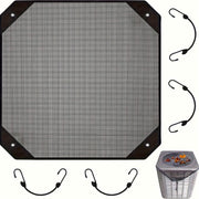 Universal Air Conditioner Top Cover for Outdoor Units, Mesh Protection, Easy Install