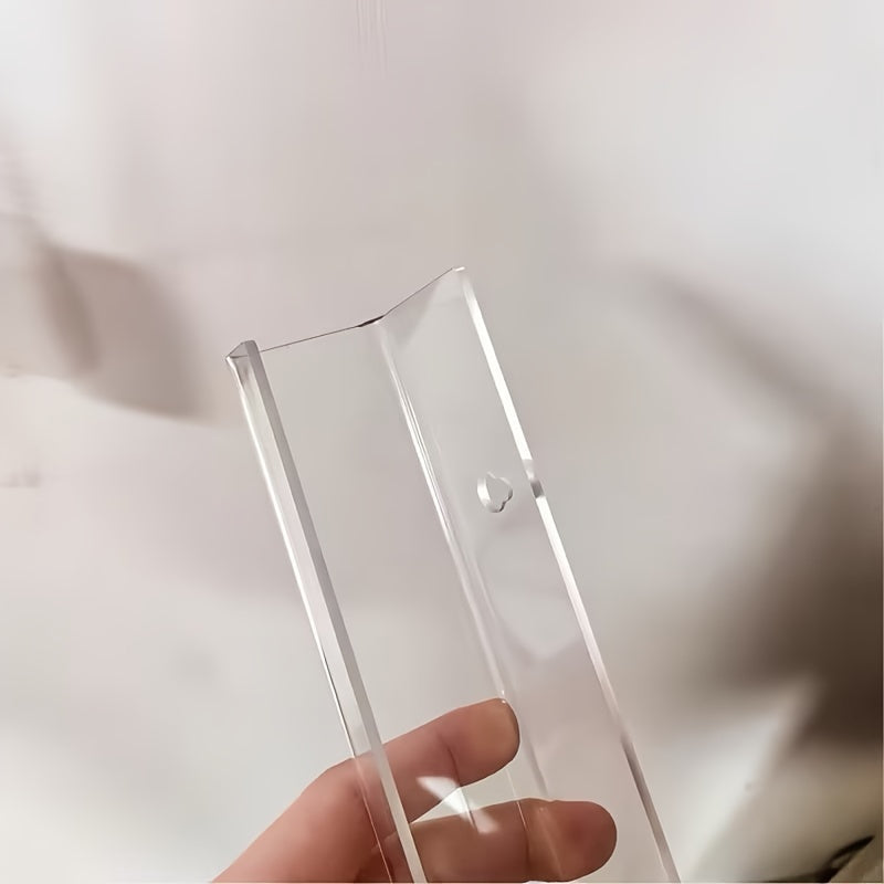 12-Inch Acrylic Record Rack Wall Mount Black for CDs and Vinyl Storage