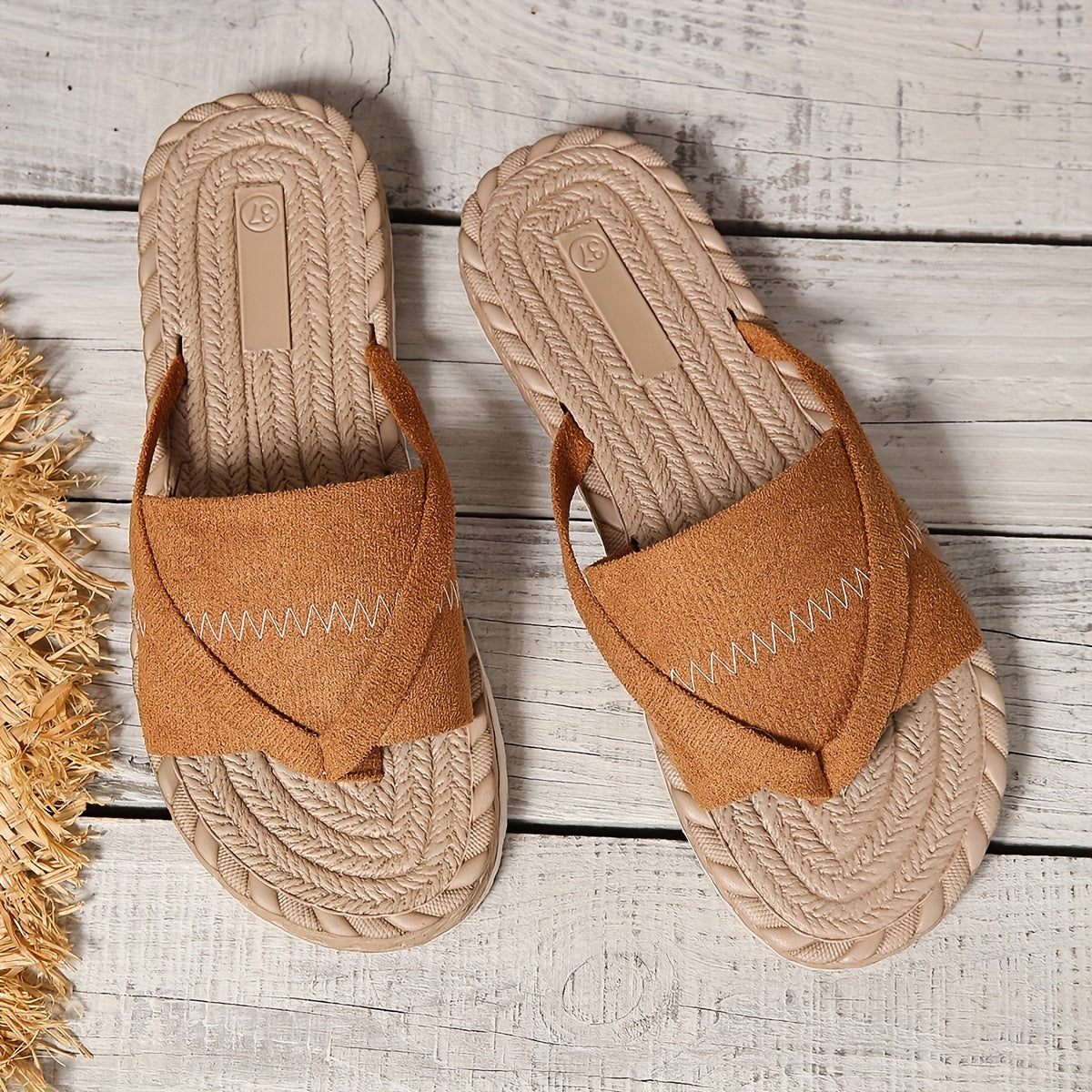 Women's EVA Slide Sandals Open-Toe Breathable Casual Summer Shoes