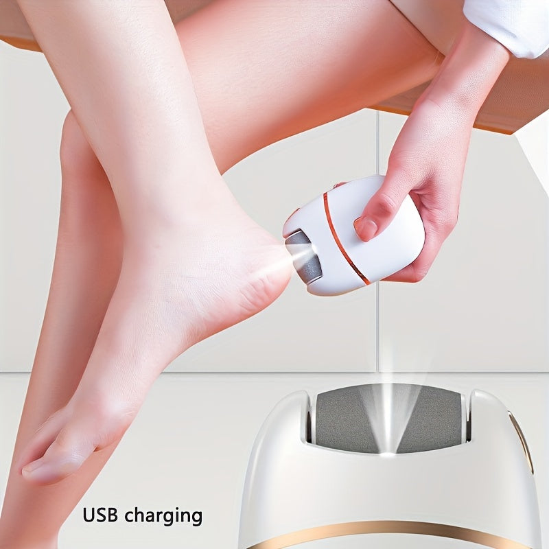 Rechargeable Electric Foot Grinder for Thick Faux Leather Polishing