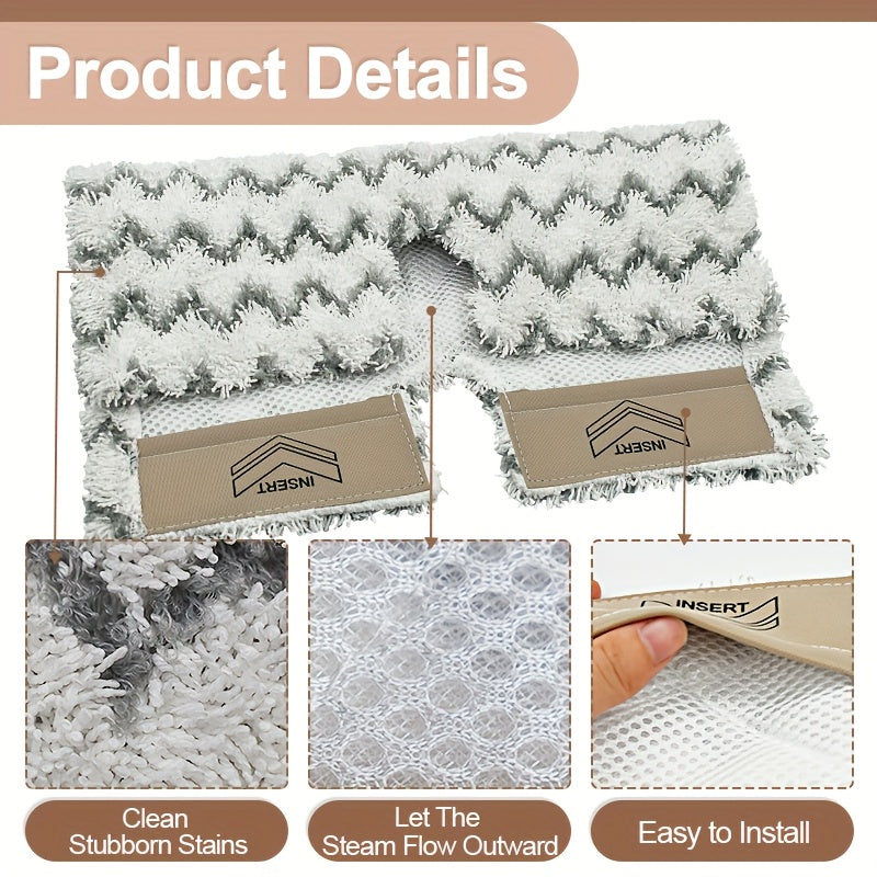 Упаковка из 2/3/4 моющихся многоразовых подушек для парового швабры Yuunaie для систем Shark Lift-Away Pro и Genius, простая сборка, не требуется электричество, в комплекте средства для чистки