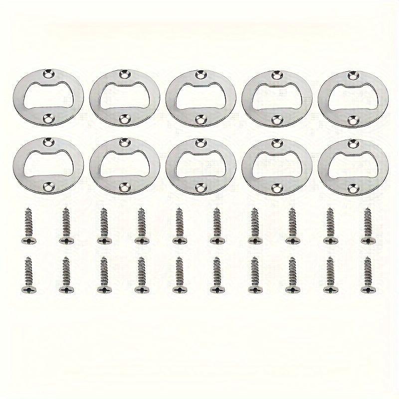 Stainless Steel Bottle Opener Kit 15 Sets for Kitchen Gadgets and Party Gifts