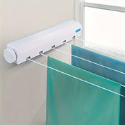 Retractable Clothesline 3.75M Indoor Laundry Line for Clothes Towels and Pants