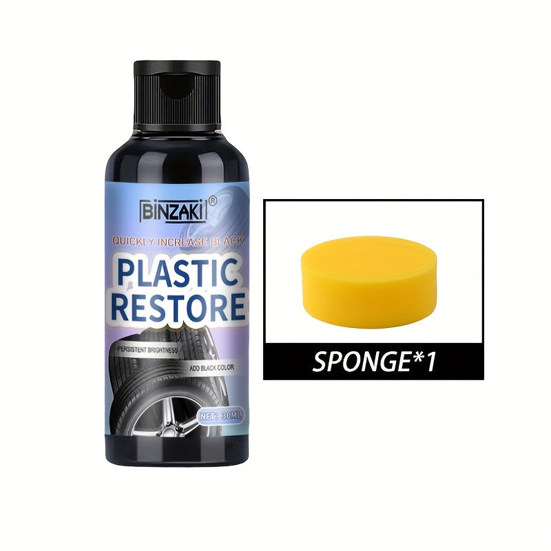 Car Interior Plastic Restorer ABS Resin Based Lasts 2-3 Years