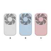 Mini Handheld Fan with Adjustable Speeds USB Rechargeable Portable Fan for Travel Office Car