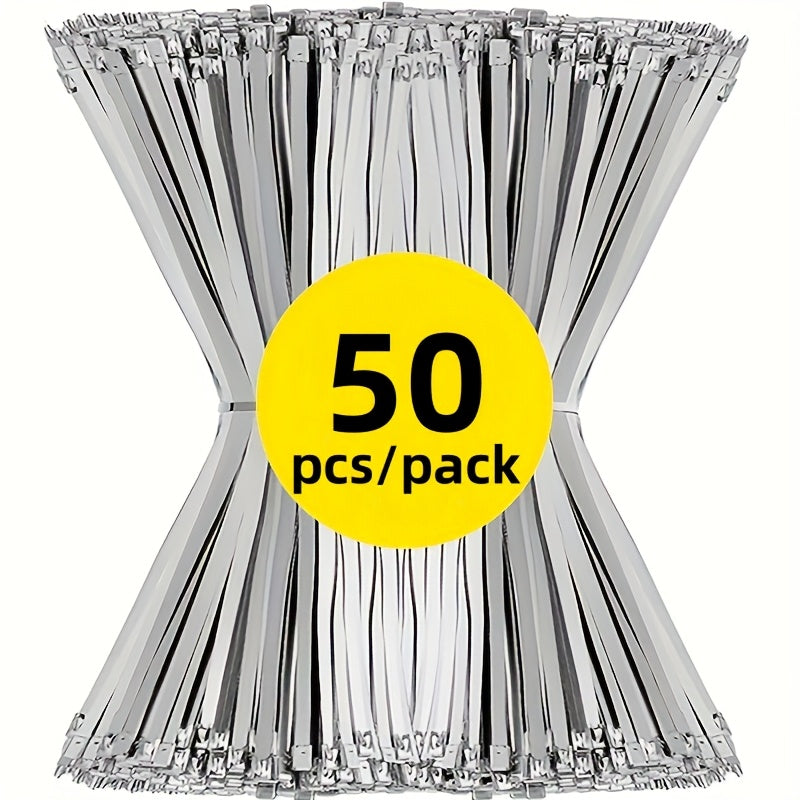 Rollo de bridas de acero inoxidable negro para todos los tamaños, duraderas, de alambre de metal 304