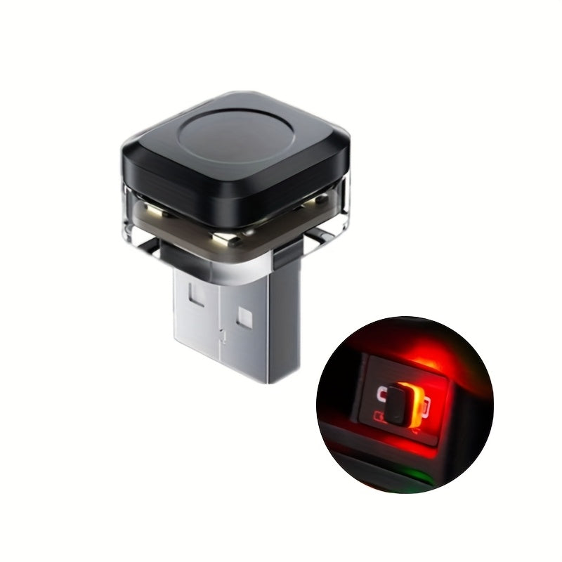 Mini USB Car Ambient Light LED Interior Decoration, USB Powered, No Battery