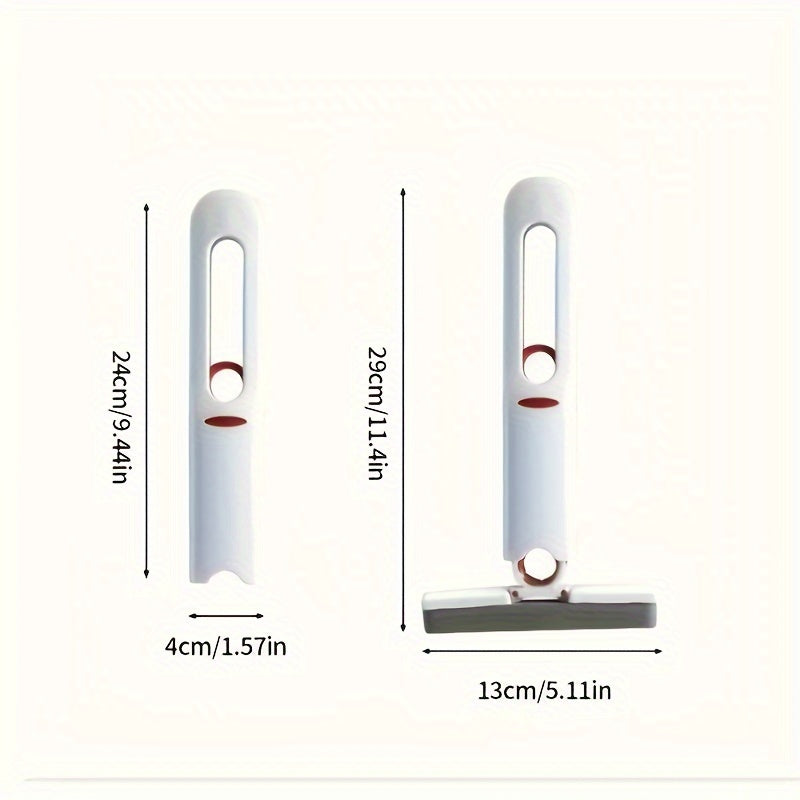 Hamyonbop, qo'lga olinadigan tozalash vositasi hammom, hojatxona, oshxona va avtomobil uchun, gubka boshli ko'p funksiyali mini mopa ega. Mustahkam plastik tutqich, o'rtacha qattiqlik va elektr energiyasi talab qilinmaydi.