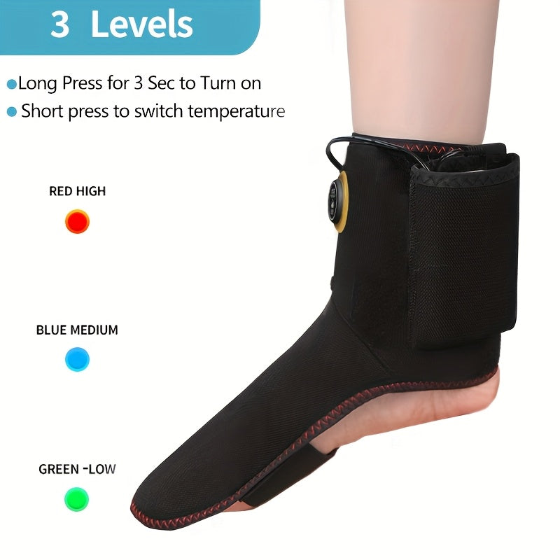 USB tizzaga isitish padlari, 3 ta titrash sozlamalari bilan og'riqni kamaytirish uchun