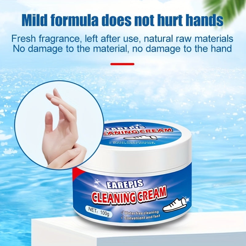 Oq poyafzalni tozalash uchun mum 100G poyafzal va avtomobil o'rindiqlari uchun dog'larni olib tashlovchi