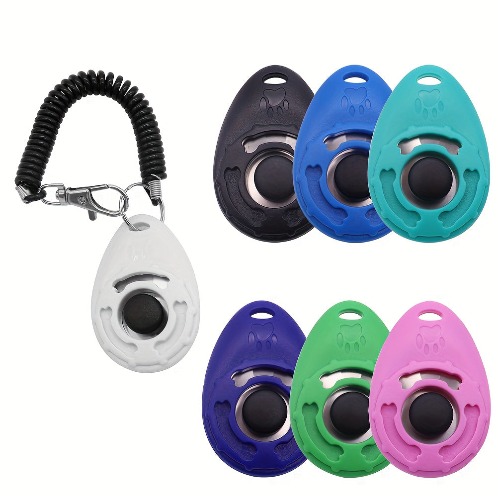 Dog Training Clicker for Behavior Correction and Communication Plastic 1 Pack