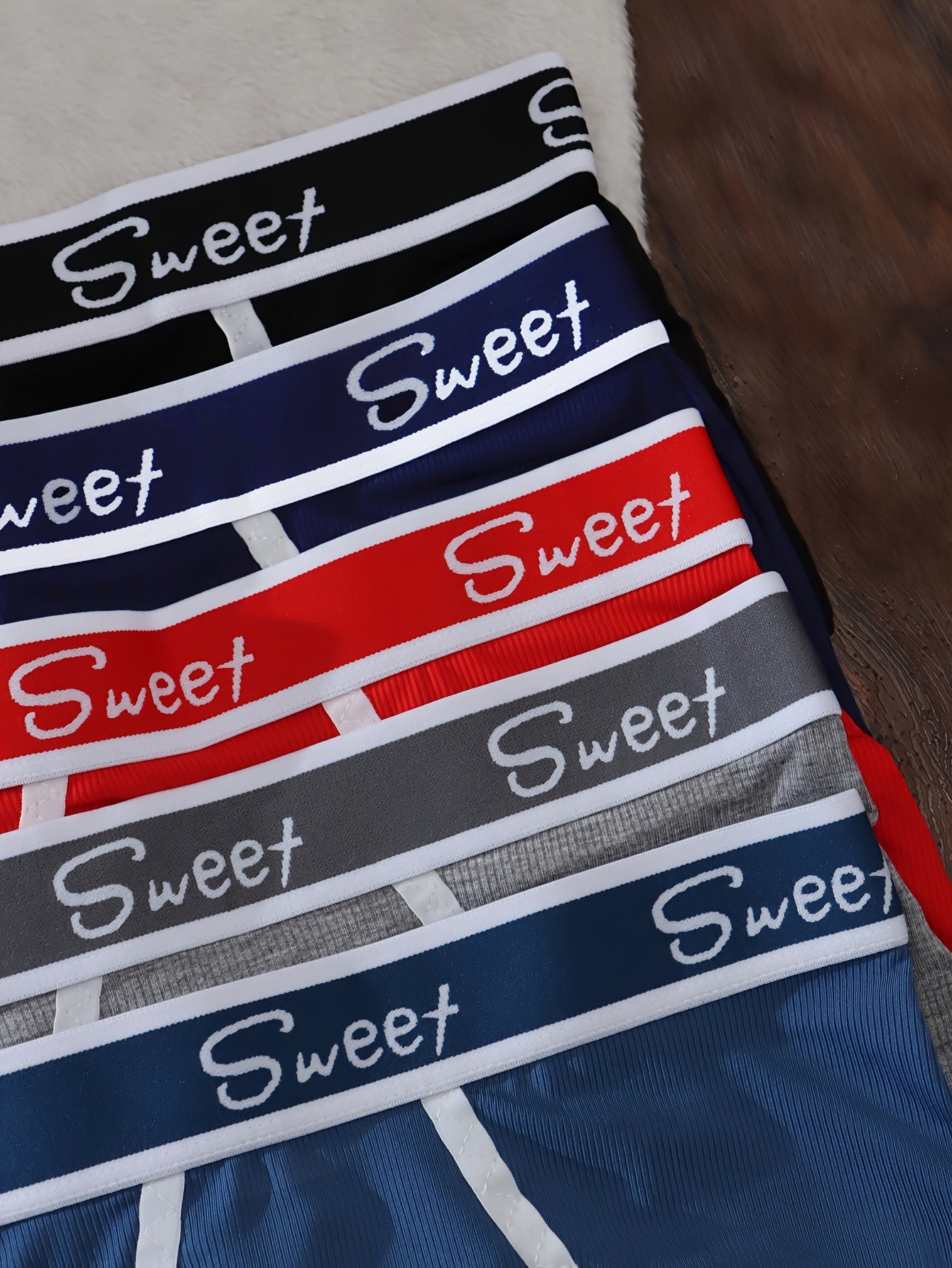 Women's Sporty Lingerie Set with Tank Bra and Color Block Letter Print