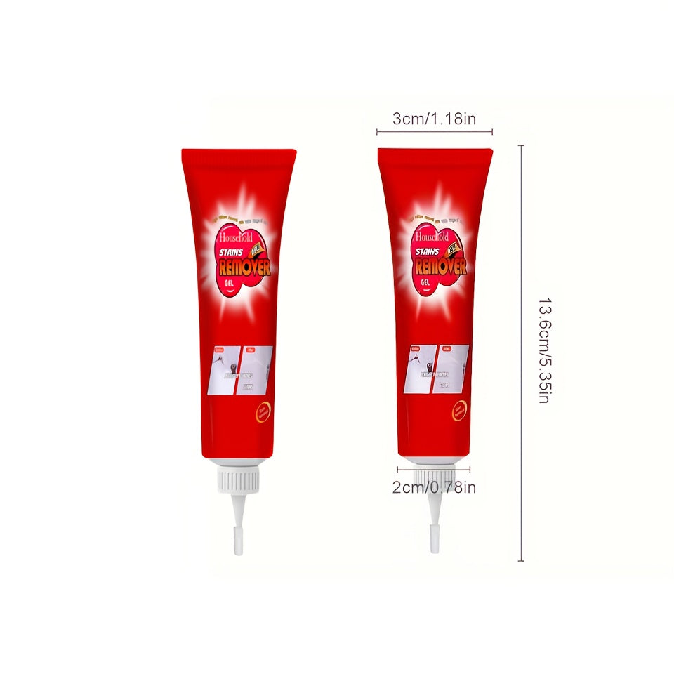 Multi-Purpose Cleaning Gel 2-Pack for Crevice Stains Bathroom Kitchen Outdoor