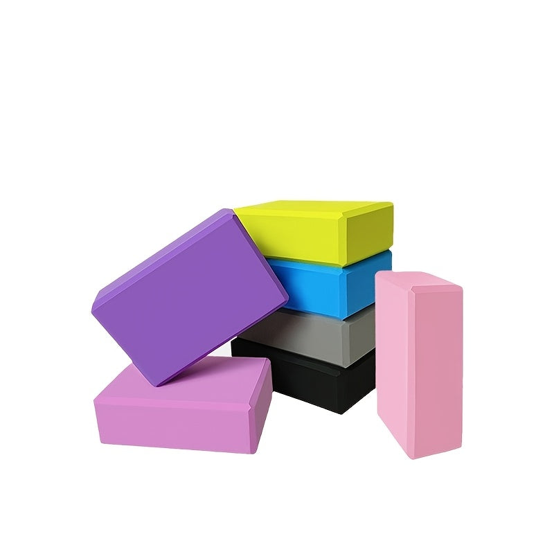 EVA Foam Yoga Block Black for Fitness Pilates and Dance Support