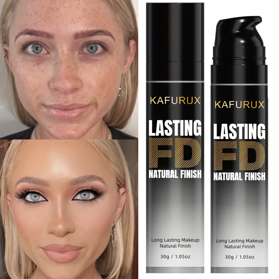 Женский ультра HD жидкий тональный крем с натуральным финишем, полное покрытие, от светлых до средних оттенков