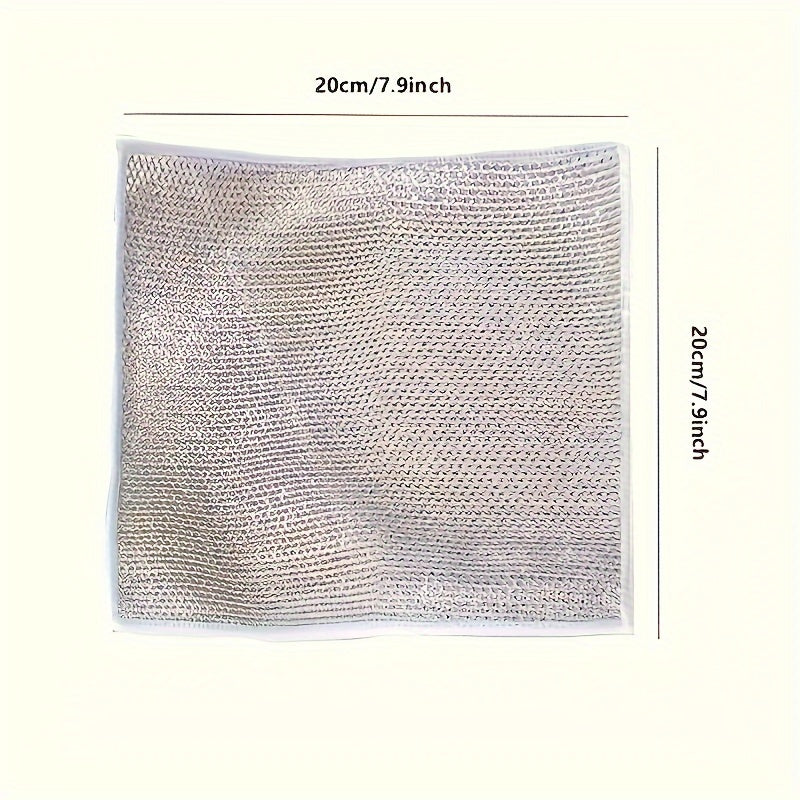 Non-Stick Oil Iron Rag Kitchen Cleaning Cloths for Pots Dishes and Surfaces