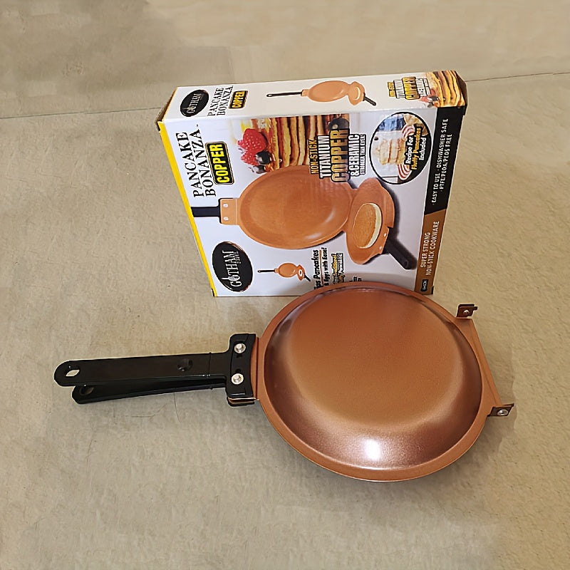 Meksika yig'ilish dizayni va yopishqoq bo'lmagan qoplamaga ega po'latdan yasalgan ikki tomonlama tekis tagli panjara, silikon spatula bilan. Batareyalar talab qilinmaydi. Kundalik pishirish va ertalabki ovqat uchun mos, past va