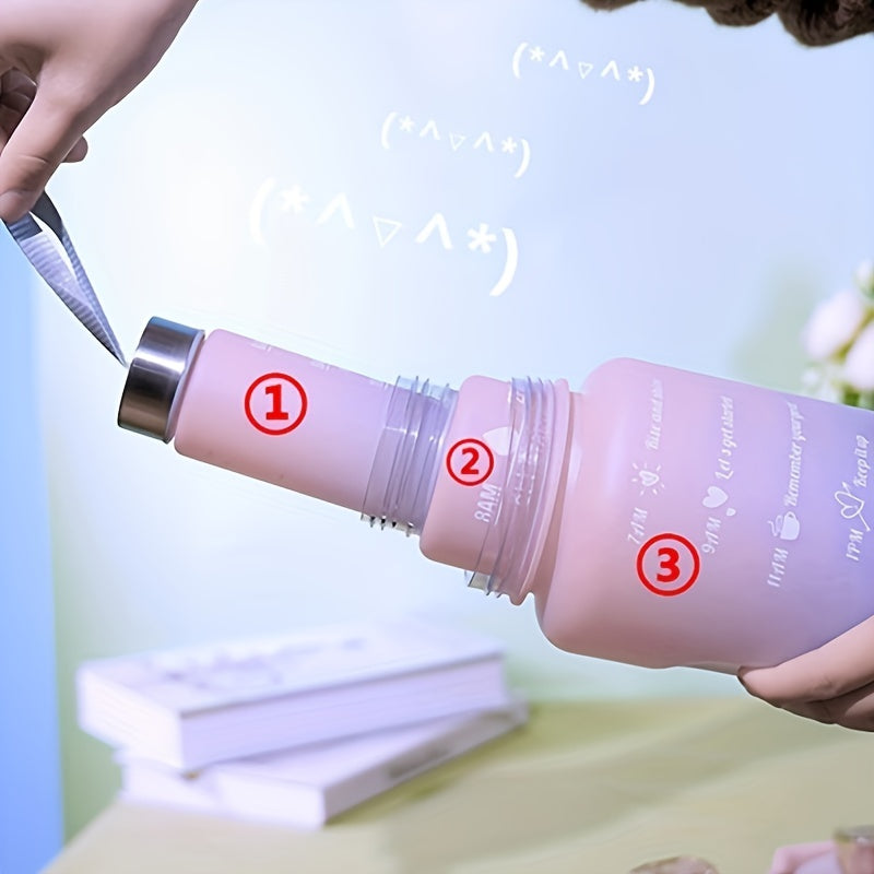 Suv o'tkazmaydigan sport suv idishlari, qalamcha, vaqt belgilovchi va turli o'lchamlar - ofis, maktab, sport zalida va mashg'ulotlar uchun ideal - motivatsion va mustahkam - maktabga qaytish uchun zarur narsalar.