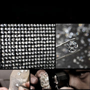 Avtomobil uzatish vintlari qopqog'i PU charmli dekorativ uzatish qopqog'i bilan soxta olmos dizayni