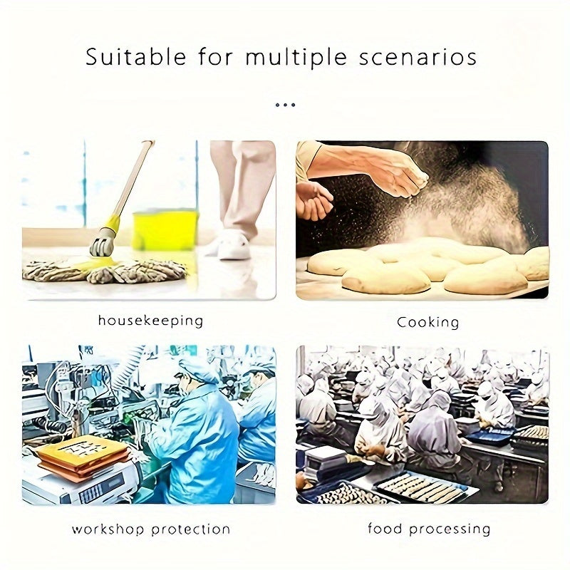 Bir martalik to'qima mato bilan qoplangan shishali shlyapa, 20-100 ta, oziq-ovqat xizmatlari va SPA uchun