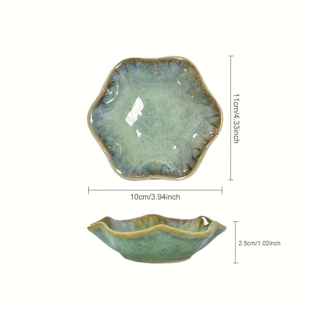 Маленькая керамическая подставка для украшений для хранения и домашнего декора