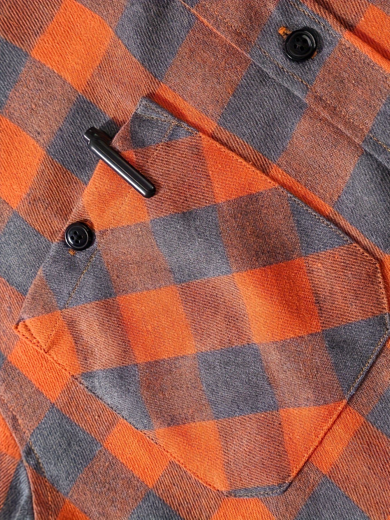 Men's Plus Size Plaid Hooded Shirt Jacket for Casual Daily Wear