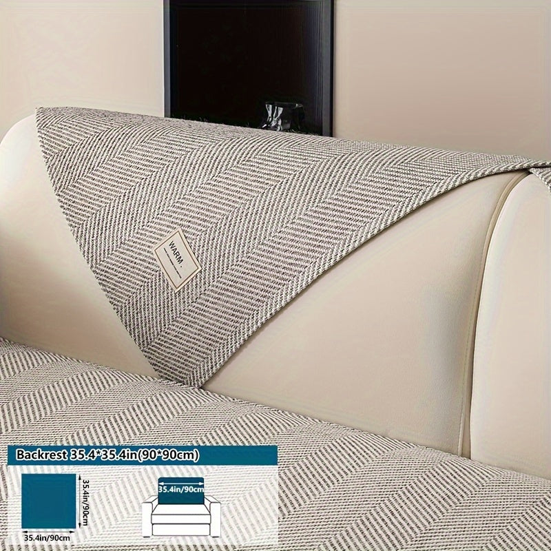 Чехол на диван из полиэстера в стиле бохо-шик для кресел и диванов, противоскользящий, безопасный для домашних животных, моющийся в машине