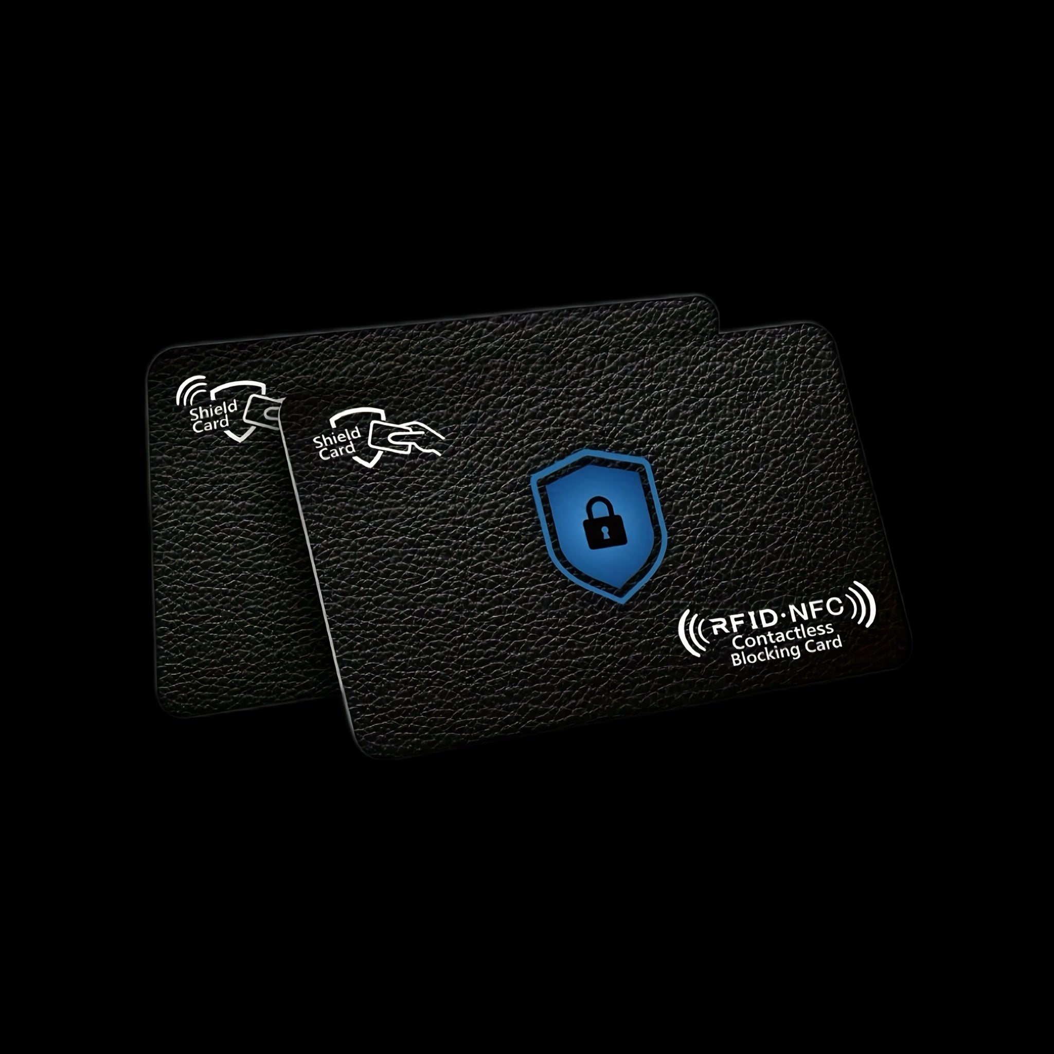 2 yoki 4 RFID/NFC blokirovka kartalari erkaklar va ayollar uchun shaxsiy ma'lumotlarni o'g'irlashdan himoya qilish uchun. Hamyonlar uchun ultra ingichka va zamonaviy dizayn.