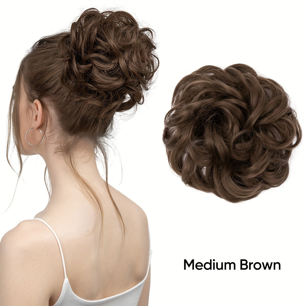 Adult Women Hair Curling Curtain With 40 Colors Synthetic Fiber High-Temperature Silk